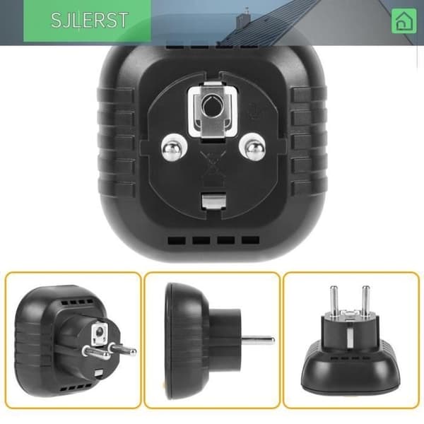 Stikkontakttester - SJLERST - PM6860DR - Digital - 250V - 50-60Hz