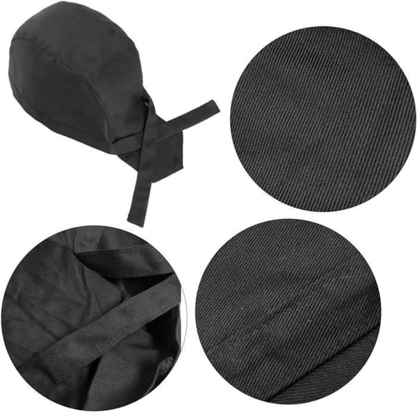(Svart) Köksfläktar - Ej specificerat - 5-pack - Justerbar - Polyester - Svart Black