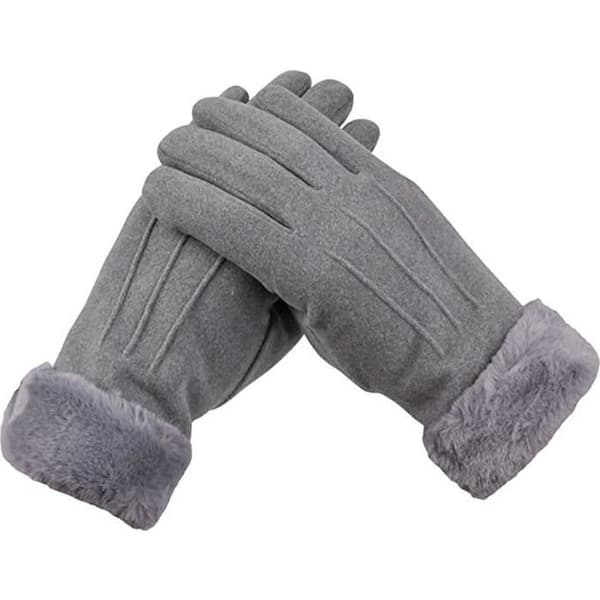 Handsker - Dame - Vinter - Termisk fleece - Touchscreen-kompatible - Kuldebestandige