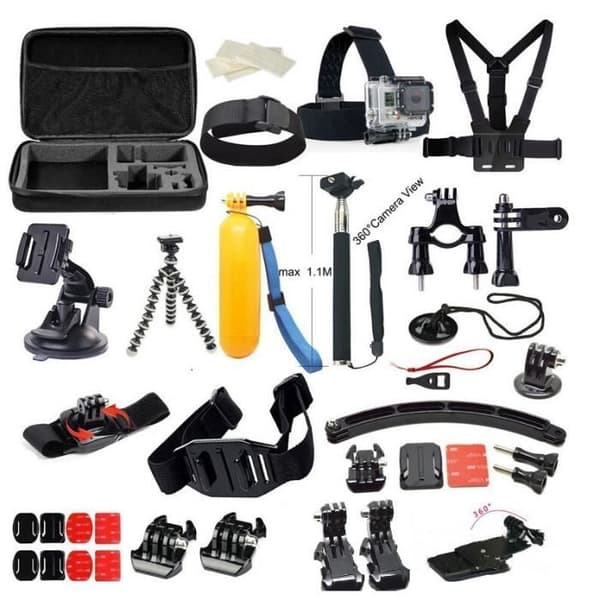GoPro Tilbehørsett for GoPro 4 3 2 3+ og GoPro