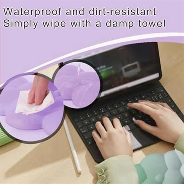 Håndledsstøtte til elektronisk keyboard, ergonomisk design, effektiv smertelindring i håndleddet, armlæn