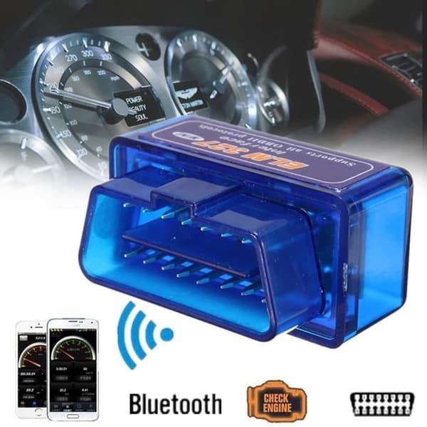 Mini ELM327 V1.5 Bluetooth OBD 2 II Auton Diagnostiikkaliitäntäskanneri