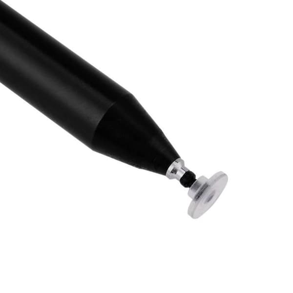 (Sort) BEL Kapacitiv Stylus - til iPhone, iPad, tablet, iPod - sort aluminium Black