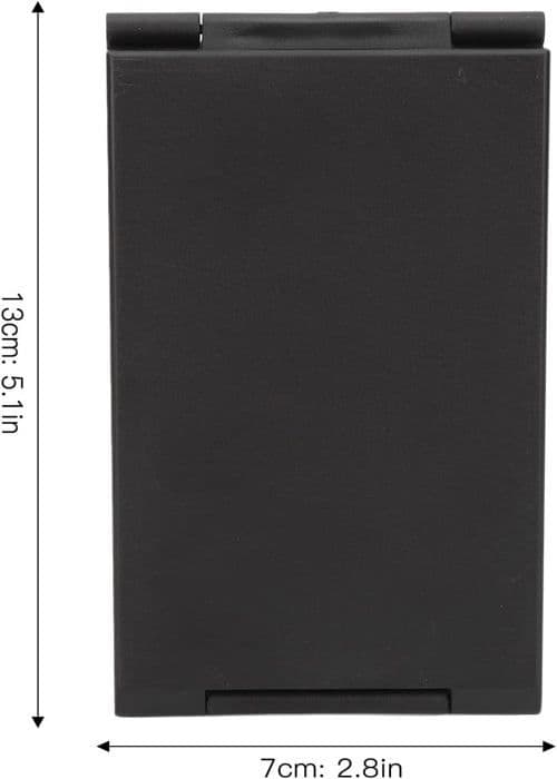 Spejl - Uspecificeret - 4-vejs - 360 grader - Kompakt - Moderne design
