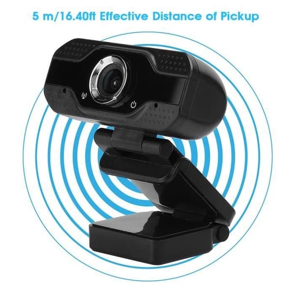 WEBBKAMERA - 1080P Dator Kamera, USB Online Klass Webbkamera med Mikrofon