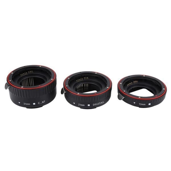 Makroobjektivadapter, makroobjektivring, autofokus makroobjektivforlengelsesring for Canon, EOS,