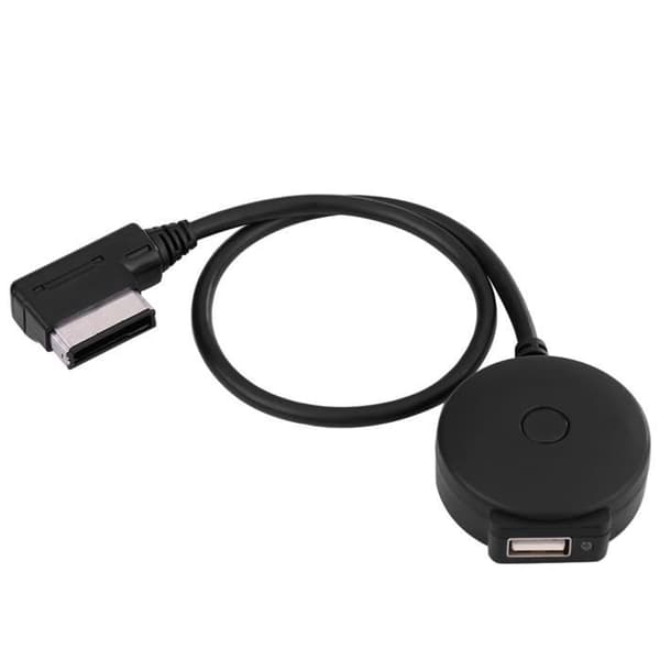(Musta) AMI MDI Bluetooth Auto USB -sovitin Audiin - KYLLÄ - Musta - Tupakansytytin Black