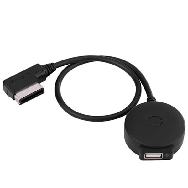 (Sort) AMI MDI Bluetooth Bil USB Adapter til Audi - JA - Sort - Cigarettænder Black