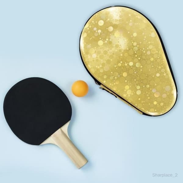 Racketveske - Bærbart tilbehør - Stor beholder - Gul