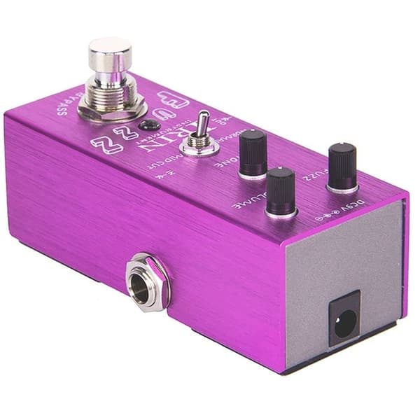 Gitarreffekt Elektrisk Gitarr Fuzz Effekt Professionell Enkelblock Liten Effekt
