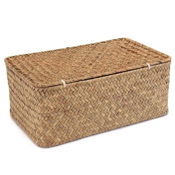 TEMPSA Förvaringslåda i Korg med Lock 26×16×9cm