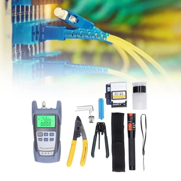 15 st Högprecisions Fiber Optisk Effektmätare