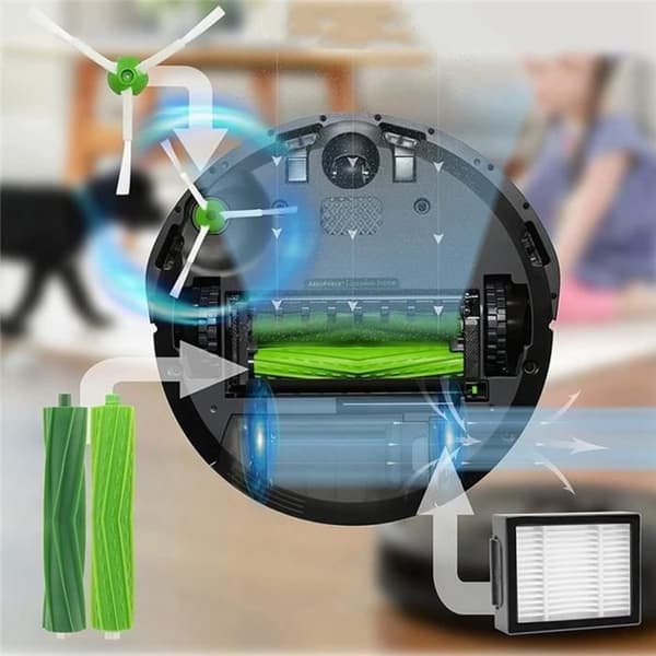 Varaosa IRobot Roomba EIJ -sarjan I7 I7+ I3 I3+ I4 I4+ I6 I6+ I8 I8+ J7 J7+ lisävarustesarjaan E5 E6 E7