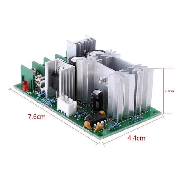BOYOU DC 12V 24V 36V 48V 20A PWM Hastighedsregulator til DC-motor