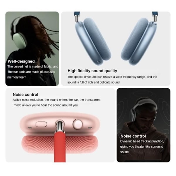 P9 Max Bluetooth -kuulokkeet langaton vedenpitävä stereopeliheadset - vihreä
