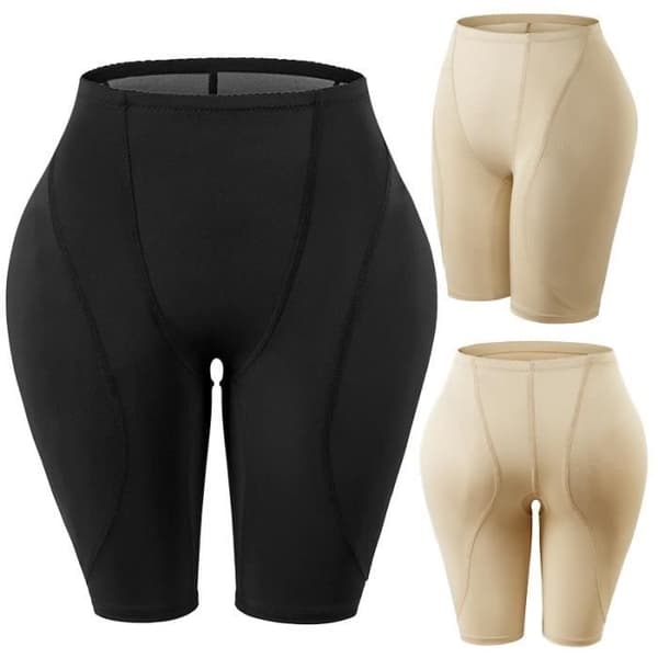 (m-Sort) Bodycon bodysuit - Sort - Hofte- og baldepuder - Dame Black m