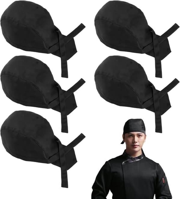 (Svart) Köksfläktar - Ej specificerat - 5-pack - Justerbar - Polyester - Svart Black