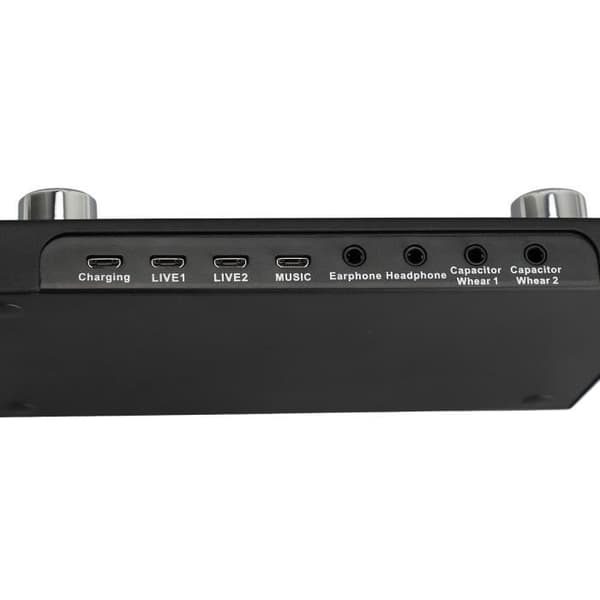 Lydmixer - SURENHAP - Kompakt 820 mAh - 18 Specialknapper - Bluetooth 5.0 - Flersproget