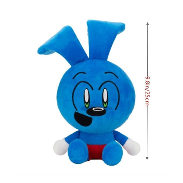 Kanin apa plyschfigur plyschdockor barn födelsedagspresent 25cm
