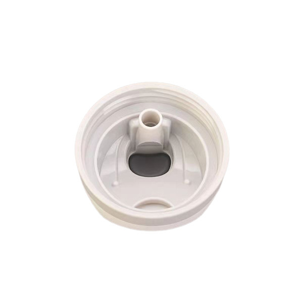 Ersättningslock Dubbel Dryck Termosmugg Lock Läcksäker (Vit） White