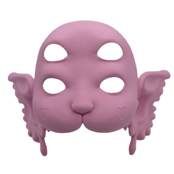 Melanie Martinez Portals Cosplay Mask Halloween Therian Fantastic Cry Baby Props Halloween Mask Pink