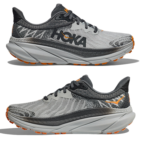 HOKA ONE ONE Challenger ATR 7 Herrskor Lågprofil Löpskor för Asfalt Grey 44.5