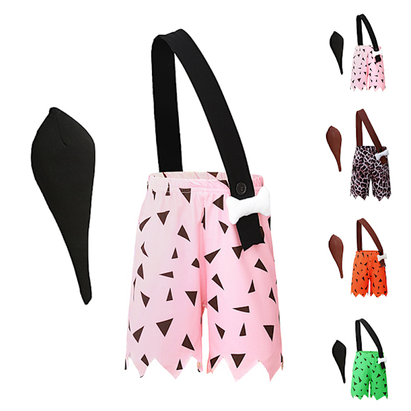 Halloween Barnkläder för Barn Man Cosplay Kostym Pink 90cm