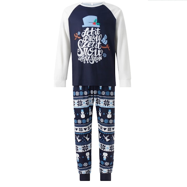 Familjematchande Pyjamas för Vuxna, Barn och Spädbarn - Jultema Men-A XL