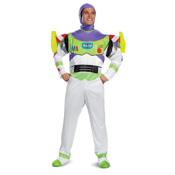 Toy Story Buzz Lightyear Haalarit Miesten ja Naisten Kävely Sarjakuva Lavaesitys Asut Cosplay Asut L