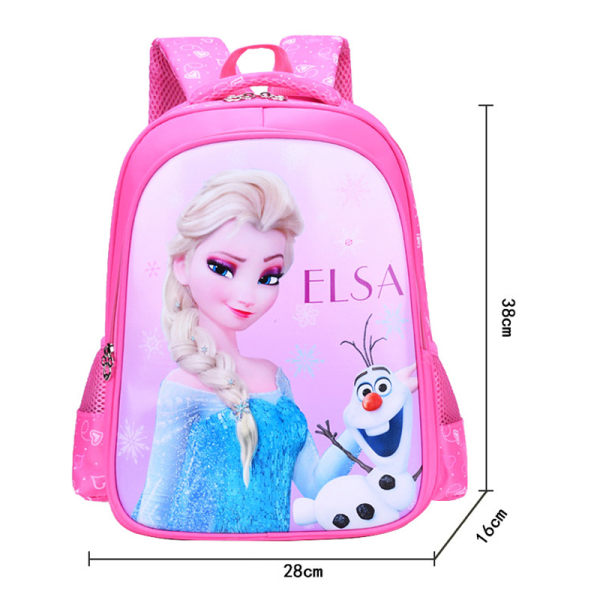 Disney barn skolväska anime sophia Frozen tjej ryggsäck Minnie