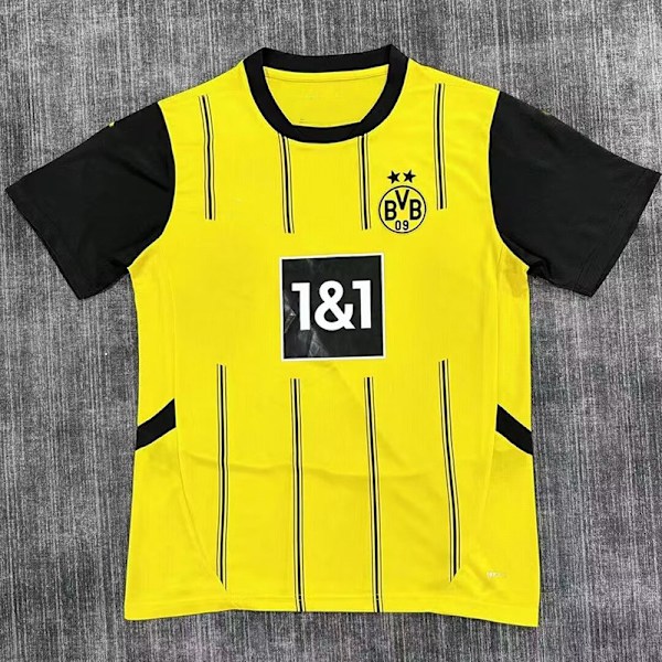 24-25 Dortmundin kotijalkapallopaidat, NO.11 DORTMUND jalkapallopaita, urheiluharjoittelu lyhythihainen jalkapallotoppi miesten jalkapallopaita M