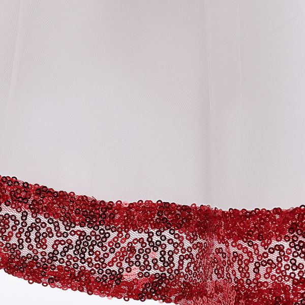 Jul Barn Flickor Xmas Outfit Set Bow Dress Pannband 120cm
