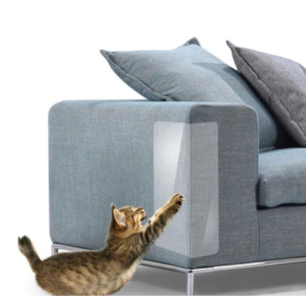 Pets Katt Anti-Scratch Tape Rulle Hem Soffa Möbler Skydd M-6.35cm (5 m)
