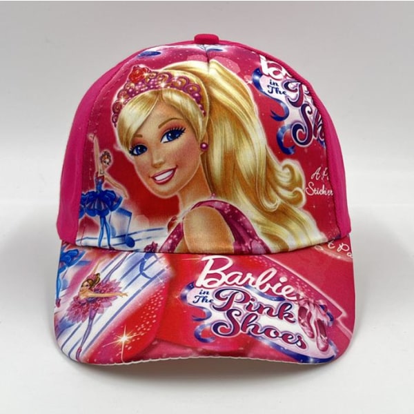 Film Barbie Baseball Kepsar för barn Snapback justerbar solhatt #2