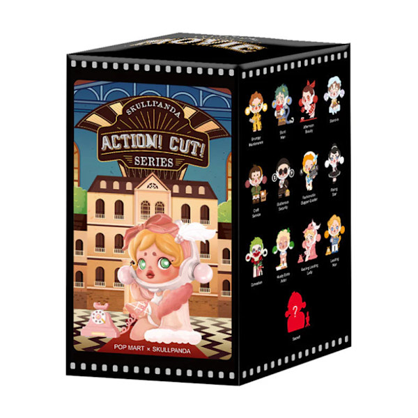 Pop Mart Labubu The Monsters Life is Like a Play Series Labubu Blind Box Samlefigur Tilfeldig Samleobjekt Kreativ Gave (1 Blind Box, 9cm)