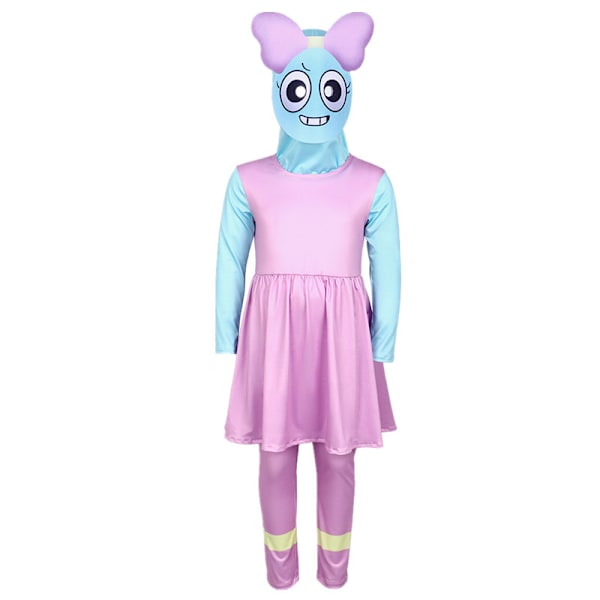 Halloween Dandy's World Cosplay -asu Body, juhlapuku, lasten haalariasu A 140cm