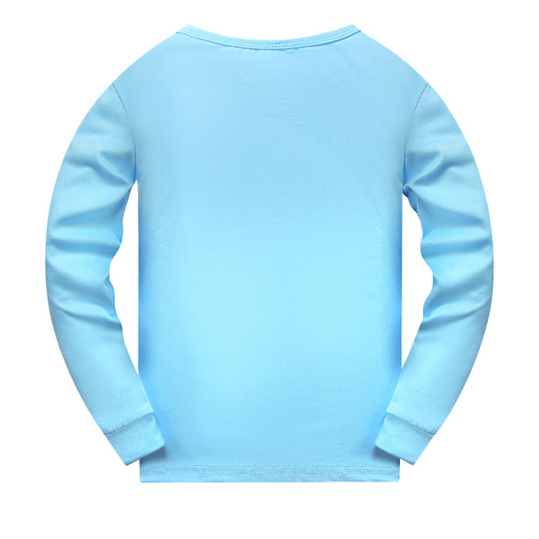 Stitch-dräkt Barn Pyjamas Långärmad Byxor Pyjamas Set light blue 140cm