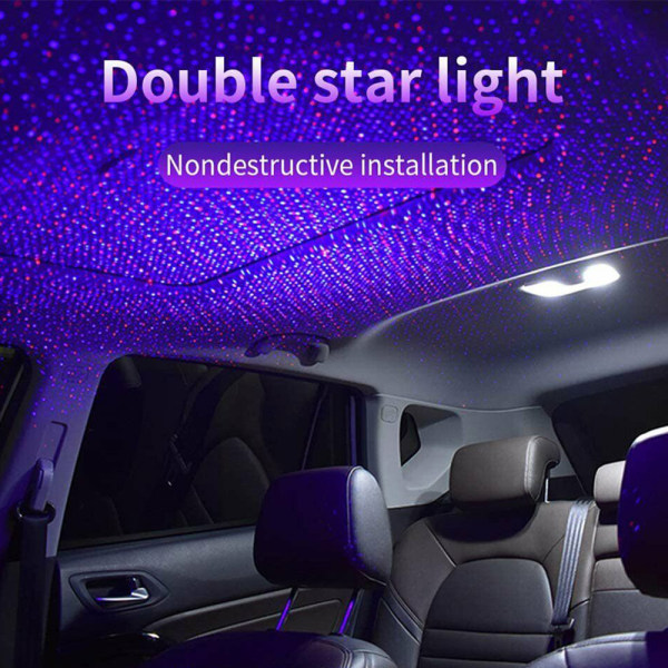 USB Sky Star Atmosphere Lampa Takstjärna Takprojektionslampa