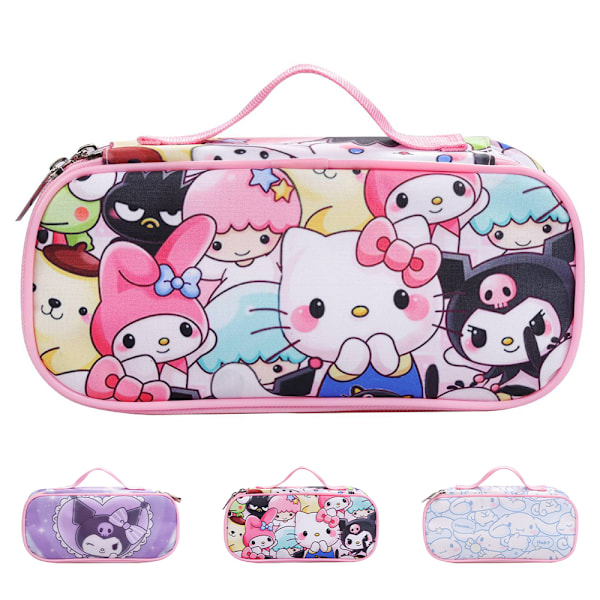 Sanrio Pennfodral Min Melodi Cartoon Pennväska Student Stationery Box Skolartiklar Barn Leksaker Present Organizer Väska #1