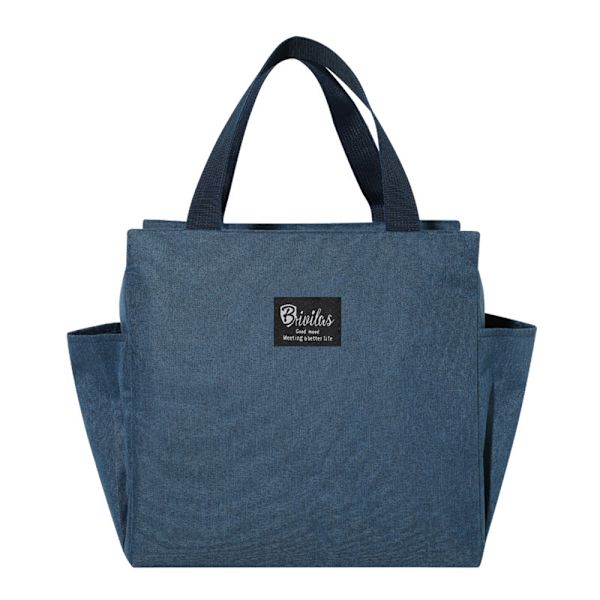 Kannettava lounaslaukku, eristyslaukku, piknik-säilytyspakkaus Navy blue