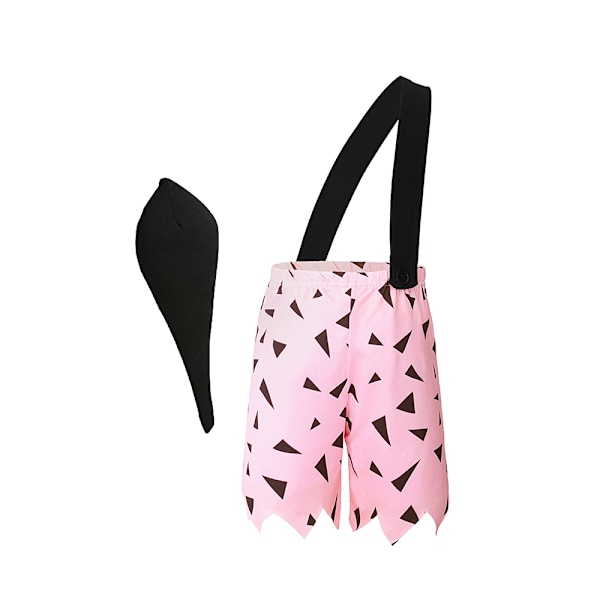 Halloween Barnkläder för Barn Man Cosplay Kostym Pink 80cm