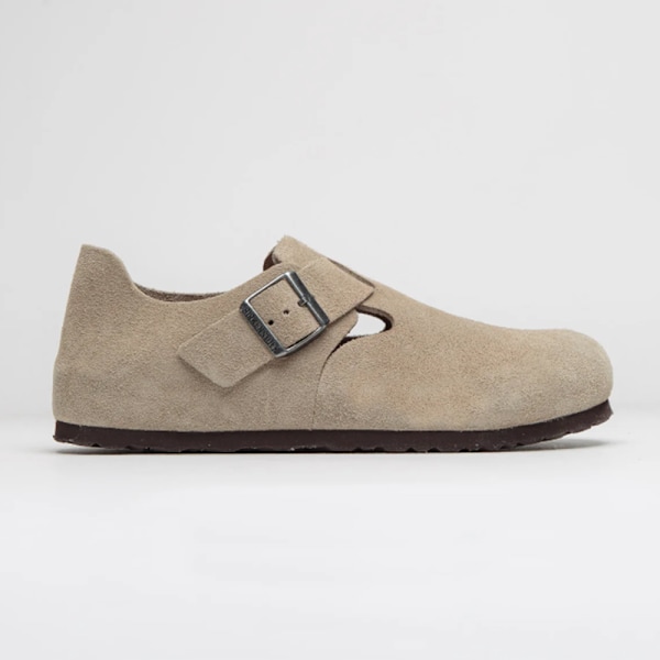 BirkenstockLondon Mockaskinn Skor Grey 42