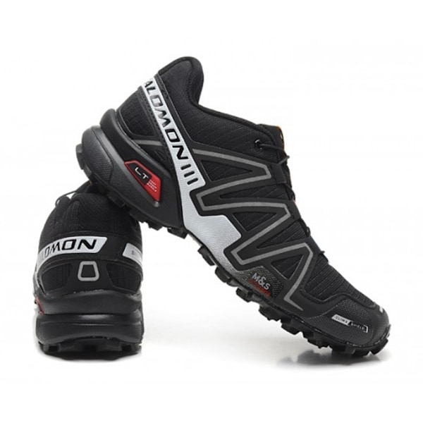 Salomon Speedcross 3 Löparskor Black Milky White Fluorescent 40