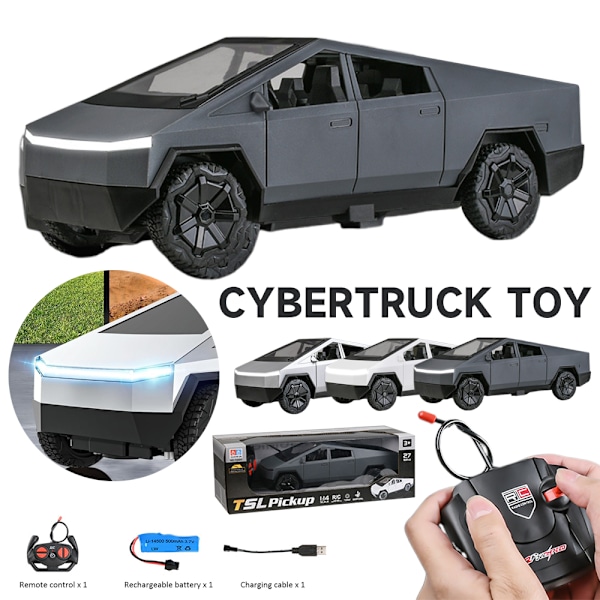 Lovers Toys Tesla Bilmodell Samling, Jul Leksaker Present till Pojkar Flickor 6+ Silver