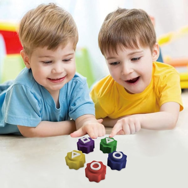 Squid Game 2 Gonggi Konggi Traditionellt Koreanskt Jacks Spel Gonggi Koreanskt Spel Stenfångande Leksakskollektion Leksaker Från Tv-Show 5 Stk Med Platta Five dice+triangular base