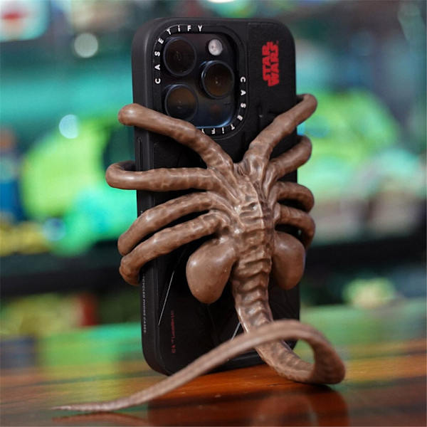 Halloween Alien: Romulus Facehugger -puhelinpidike, pelottava matkapuhelinjalusta