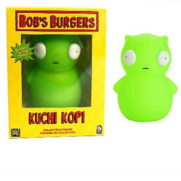Bobs Burgers Kuchi Kopi Selvlysende 15 cm Figur Samleobjekt