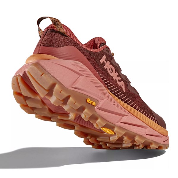 HOKAONE ONE Skyline Float X Herrskor Lågskor Löparskor Stretch-Stickade Vandringsskor Brown Red 40.5