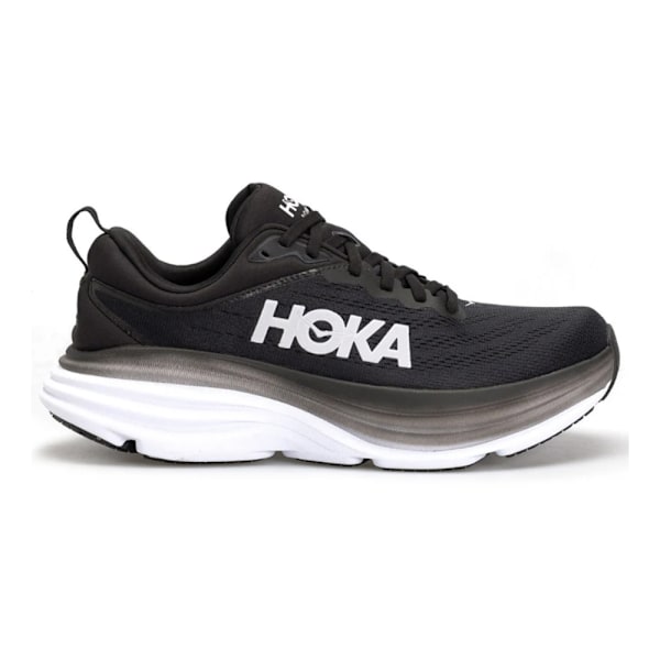 HOKA ONE ONE Bondi 8 Textile Herr Löparskor Låg Profil Black White 41