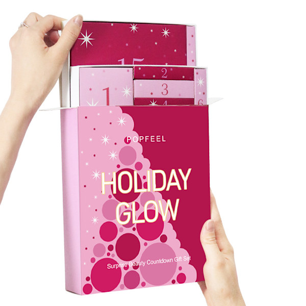 Spa Night Adventskalender 2024 Skönhetskalender Makeup Set Nedräkning Till Jul 24 Dagar Makeup Set För Kvinnor Flickor Blind Box